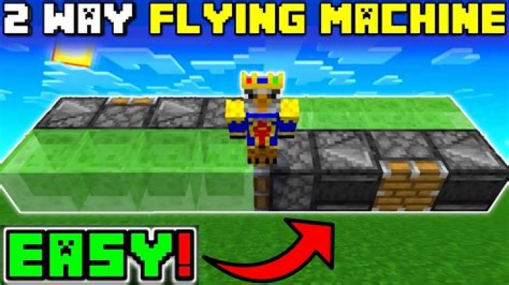 A Flying Machine Is One Way to Get Creative in 'Minecraft'