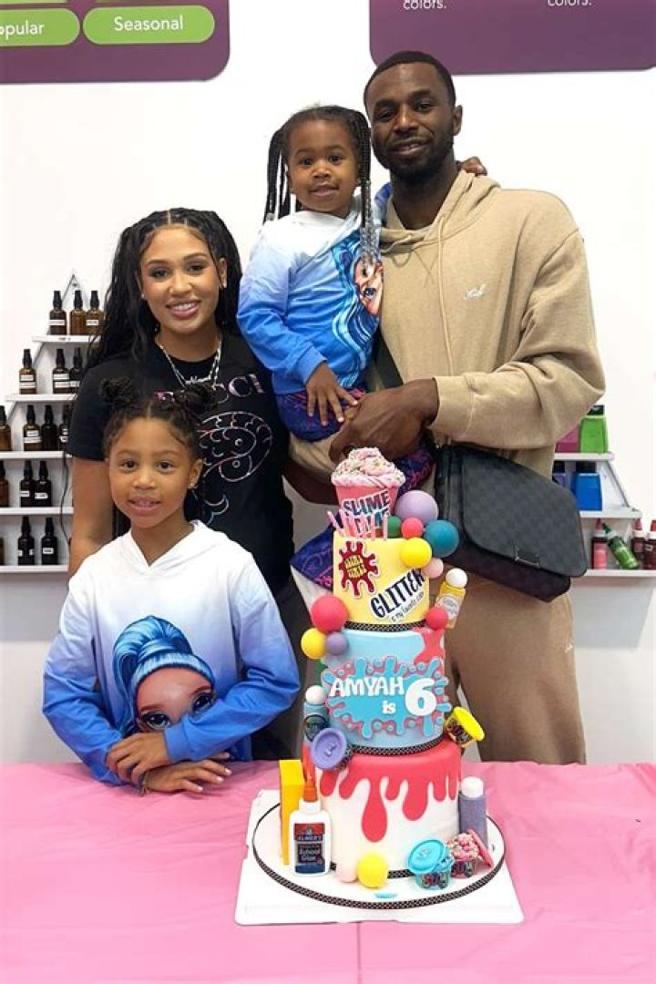 Andrew Wiggins and girlfriend Mychal Johnson celebrate daughters birthday with spectacular Fro
