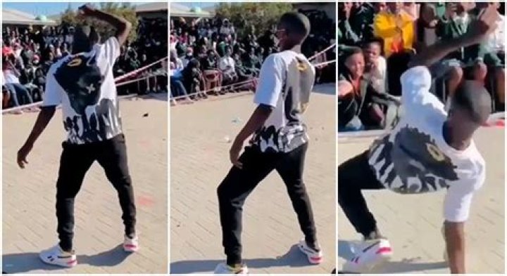 Boy in Face Mask Who Has Flexible Body Overwhelmes School Kids with Acrobatic Dance Steps, Video Goes Viral