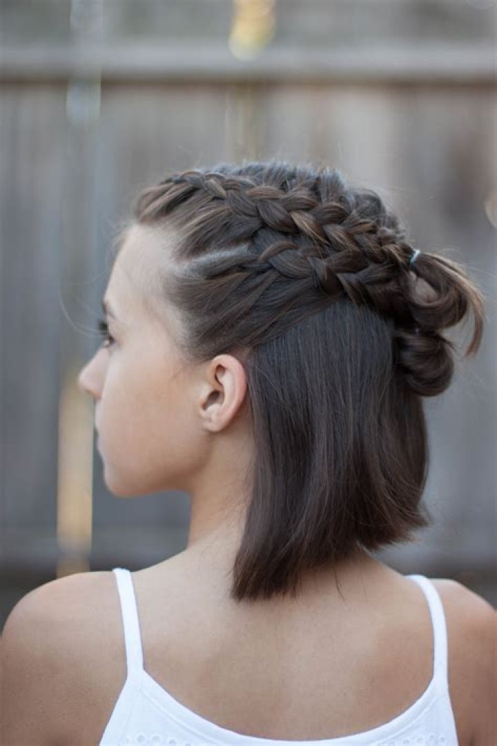 Braided hairstyles for short hair