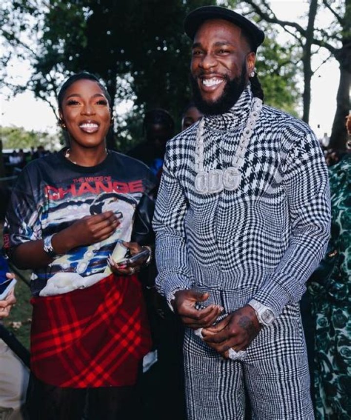 Burna Boy's Sister Ronami Ogulu Gets Accolades for His Creative Outfits: "She Is the Mastermind"