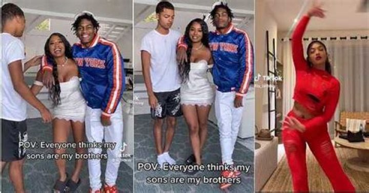 "Everyone Thinks They are My Brothers": Young-looking Mother Poses with Her Sons in Lovely Video