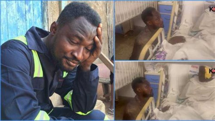 Funny Face Visits Accident Victims, Weeps Like Baby, Begs for Forgiveness