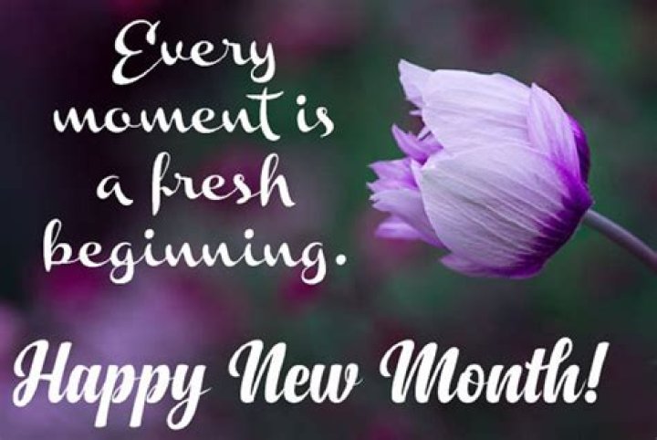 Happy new month messages for every month of the year