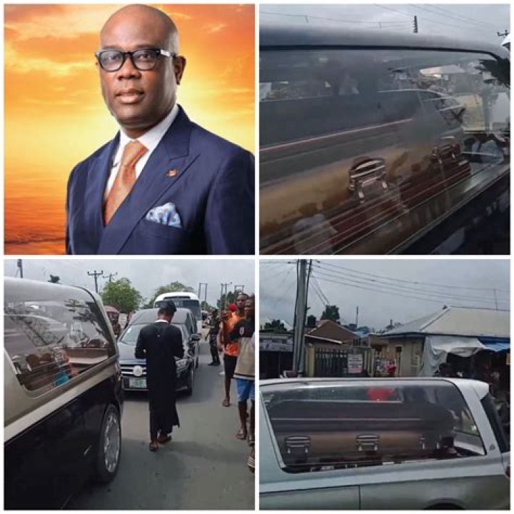 Herbert Wigwe: List of Governors That Wore "Aso Ebi" At Access Bank CEO's Funeral, Photos Emerge