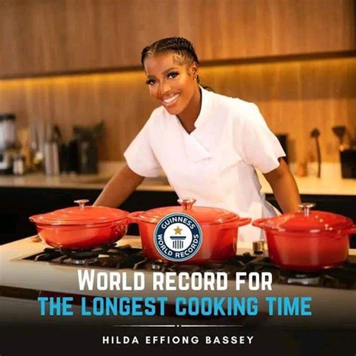 Hilda Baci Breaks Old Longest Cooking Time Record, Sets to Receive Guinness' Recognition