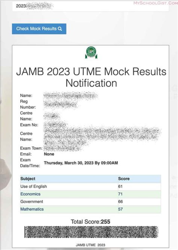 How to Check Your JAMB/UTME Mock Exam Result for 2024