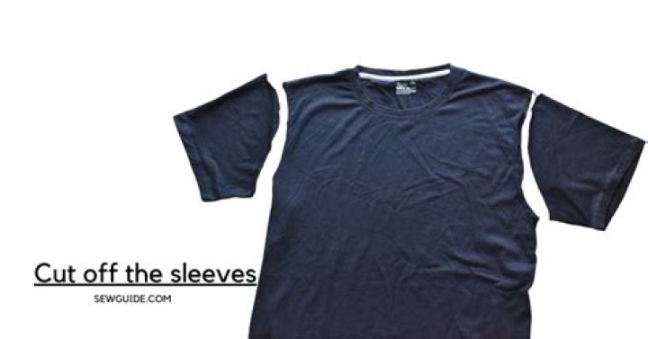 How to cut sleeves off t-shirt