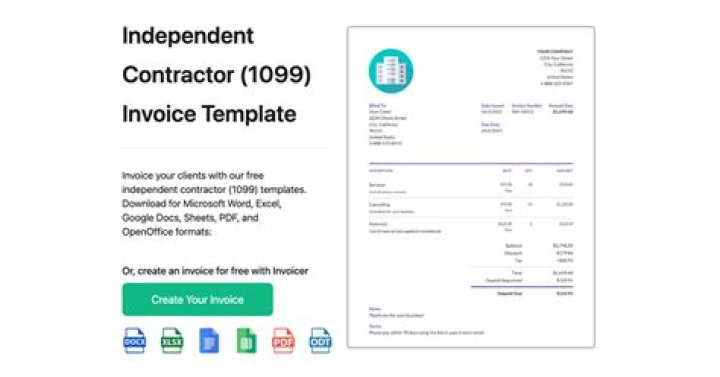 How to Prepare a 1099 Form as an Independent Contractor