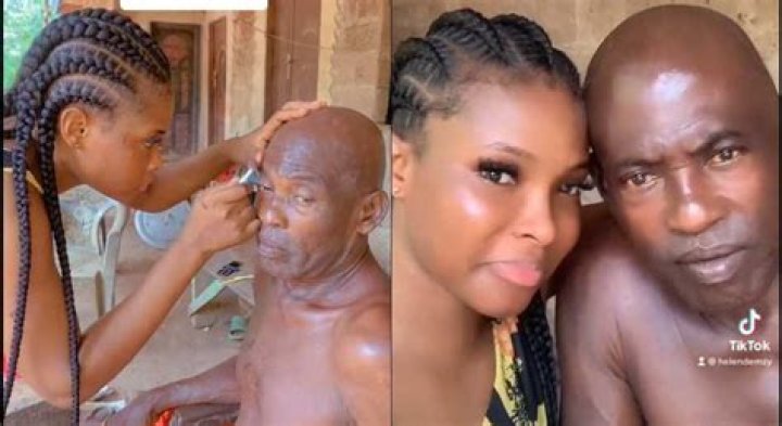 "I Will Be Mad": Grandma Cuts Grand-daughter's Hair, Barbs Her Gorimapa, Video of New Look Goes Viral