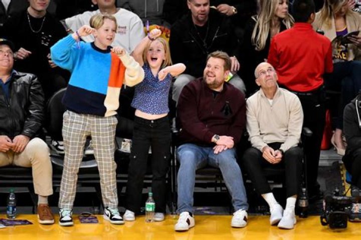 James Corden Says Raising His Kids Is ‘An Amazing Thing'
