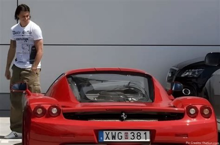 Legendary Zlatan Ibrahimovic dumps exotic car to ride on a fan's bike