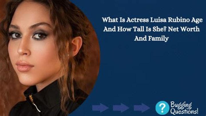 Luisa Rubino: Biography, Education, Family, Career, Net Worth
