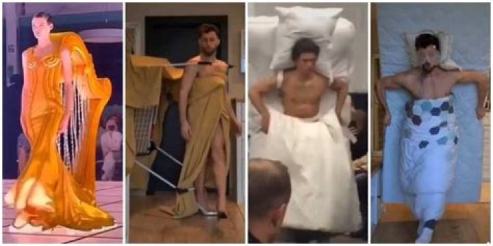 Man Mimics Bizarre Fashion Designs on Runway, Internet Users Amused: "Are They Normal?"