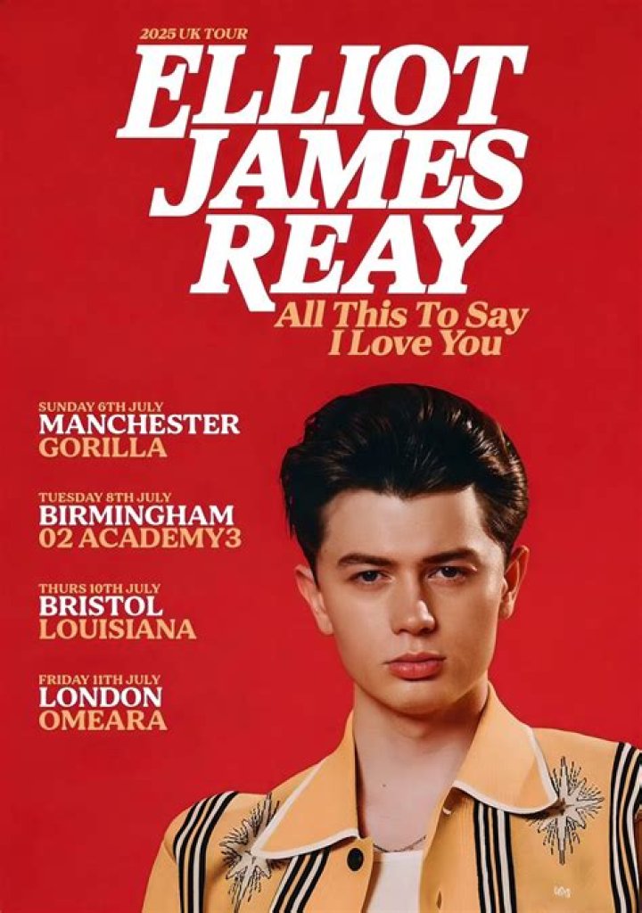 Meet The Rising Star Elliot James Reay: Taking Over People’s Hearts With A Melodious Voice