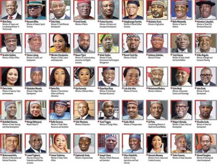 Ministerial List: States of Origin of President Tinubu's 19 Nominees Revealed