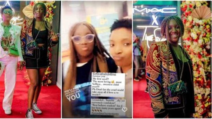 “My 1st Fruit, It’s Hard to Let You Go”: Annie Idibia Emotional As 13-Year-Old Daughter Jets Out of Nigeria