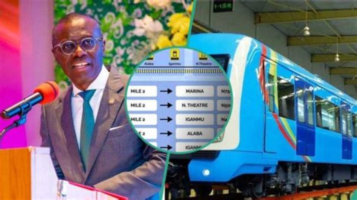 “N200 to N750”: Lagos Govt Releases Price List, Routes for Blue Rail Line As Service Starts Operation Today