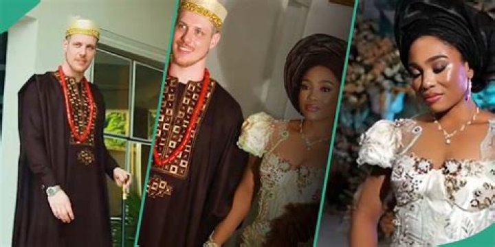Nigerian Lady Marries Her German Lover, Shares Their Wedding’s Memorable Moments