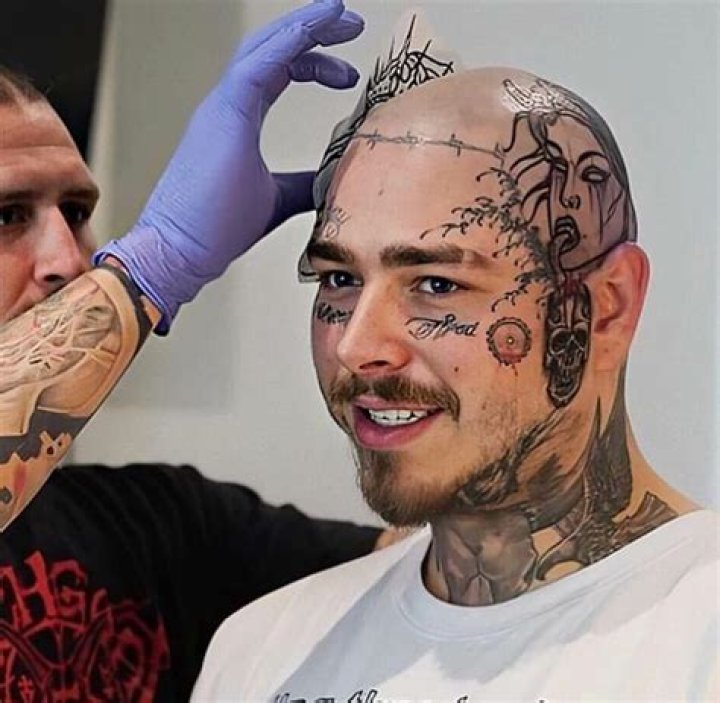 Post Malone Shaved His Head, and Some Fans Are Worried It's Because He Has Cancer