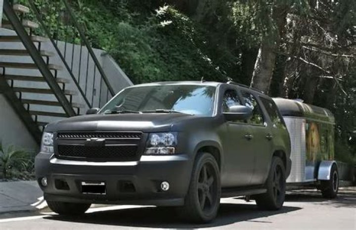  Professional Skateboarder Rob Dyrdek’s Murdered-Out Chevy Tahoe