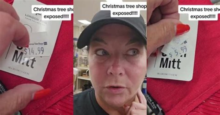 "The Prices Are Doubled" — Woman Exposes Christmas Tree Shoppe Increasing Prices for "Sales"