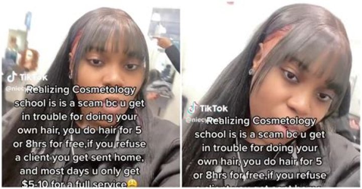 TikToker Calls Out Cosmetology School for Forcing Students to Work 8 Hours for No Pay