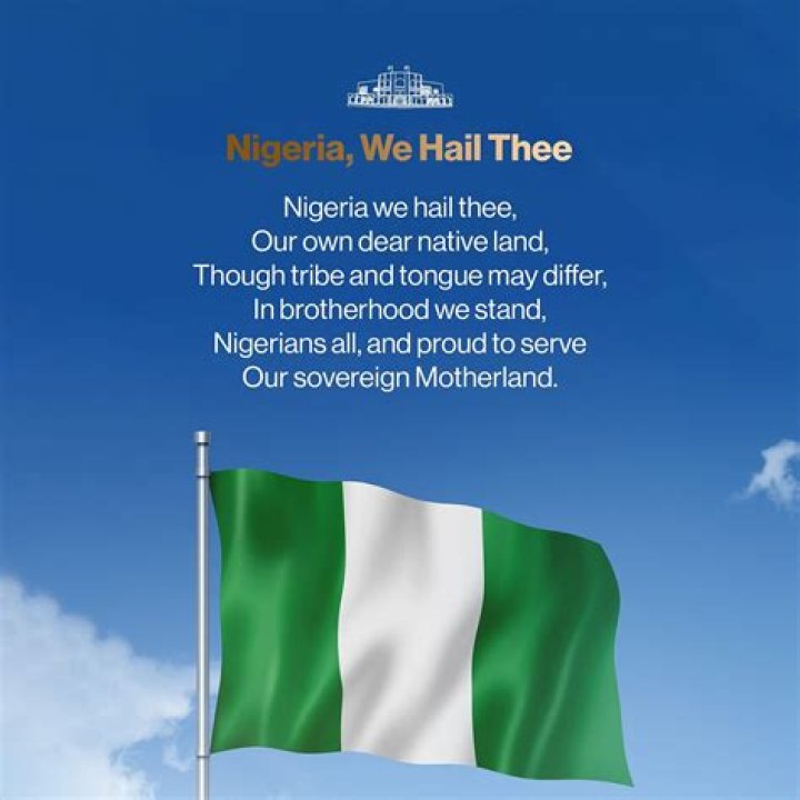 Tinubu's FG Releases Approved Lyrics of Reinstated National Anthem: ‘Nigeria, We Hail Thee’
