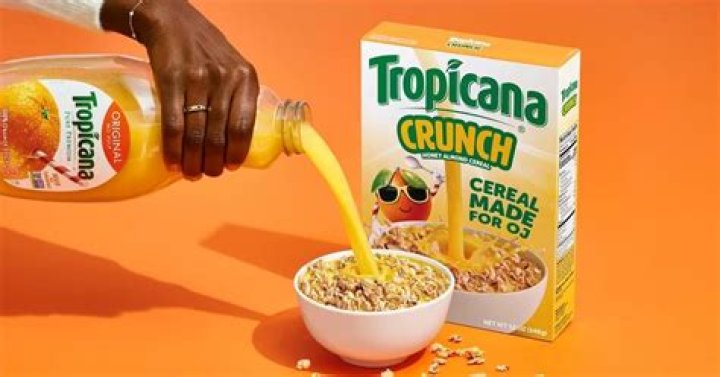 Tropicana Crunch Is the Juicy Alternative to Your Breakfast Cereal
