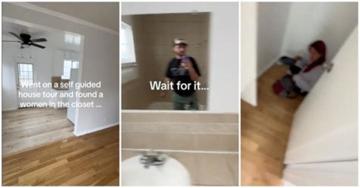 “You Gotta Get Out of There" — Man Discovers Squatter in Closet During Home Tour